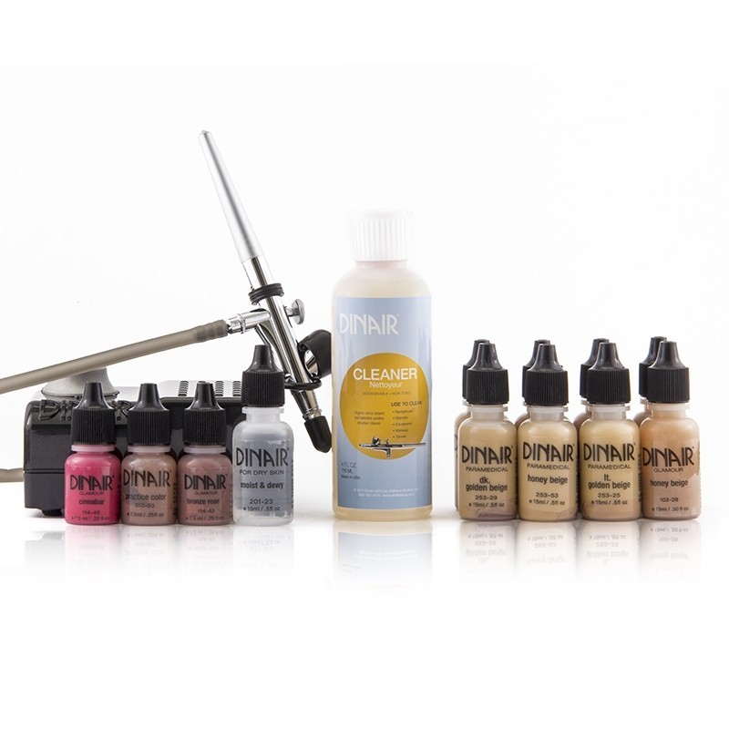 FLACON POUR KIT AEROGRAPHE -COULEUR NATURAL BEIGE 8ML