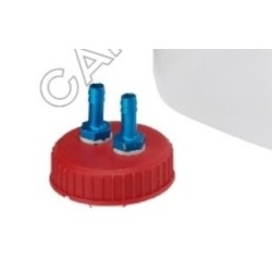 BOUCHON D'ASPIRATION ROUGE DIAM.63 MM HAUTEUR 6 MM