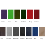 PARURE EN NOIRE POUR CATAFALQUE ALUMINIUM