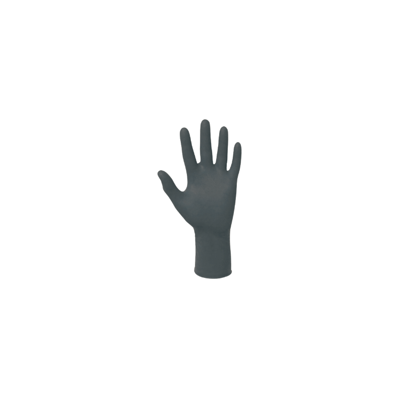GANTS NITRILE DOUX NOIR TAILLE M - 100 P